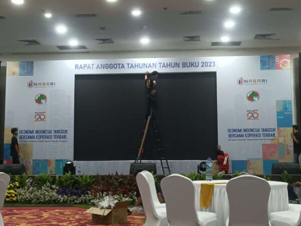 Sewa Backdrop Frame LED | DekorKreatif.id